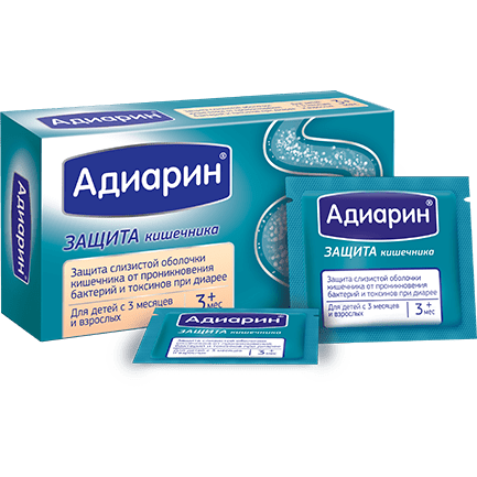  Адиарин® (желатина таннат)<br> саше №8, 0,25г